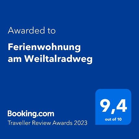 Ferienwohnung Am Weiltalradweg Weinbach Zewnętrze zdjęcie